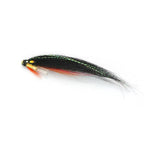 Black Orange Loop Bottle Tube Fly Salmon Sea Trout Flies (8-pack)