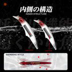 Hunthouse Fishing Lures Sinking Minnow Lure 95mm 120mm Long Casting Hard Bait Artificial Swimbait Jerkbaits For Bass Tackle