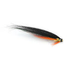 Black Orange Loop Bottle Tube Fly Salmon Sea Trout Flies (8-pack)