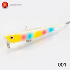 Hunthouse 99mm 155mm Fishing Lure Pencil Lure Bay Ruf Manic Sinking Hard Bait Freshwater Wobblers Accessories Pike Fish Tackle