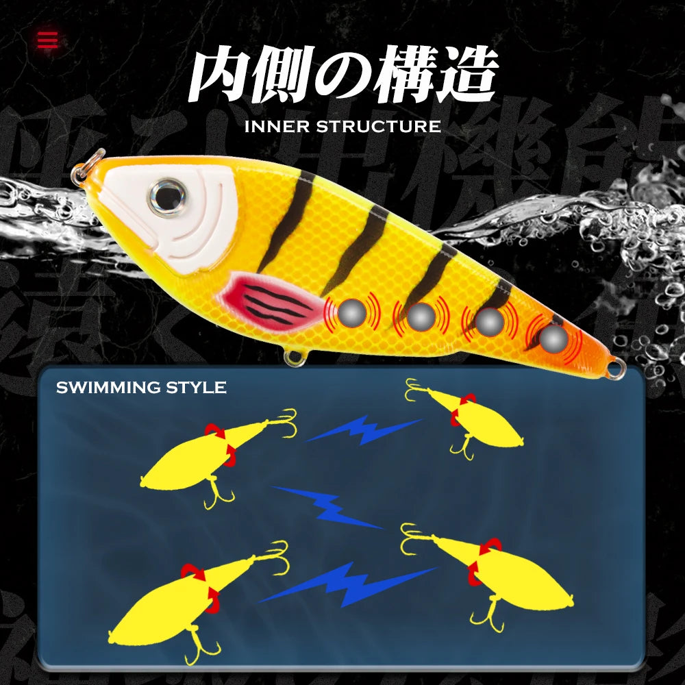 Jerkbait Slow Sinking Crankbait