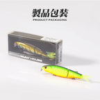 Hunthouse Magallon Pike Fishing Lure Minnow Quality Professional Bait 113mm 13.7g Fishing Jointed Bait