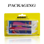 Hunthouse Glow Soft Minnow Fishing Lure 120mm Soft Silicone Bait Sinking Spinning Wobbler For Seabass Pike Saltwater Tackle