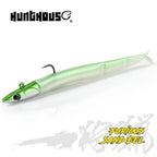 Hunthouse Soft Lure JIG Head Fishing 105mm/5g 115mm/9g 124mm/15g Easy Shiner Swimbaits Double Color Bass GT Fish Accessories