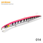 Hunthouse Floating Minnow Fishing Lure 143mm/14g 173mm/23g 208mm/33g Long Casting Seawater Hard Bait For Trout Seabass Tackle