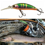 TSUYOKI Trout Minnow 50mm 5g Sinking Fishing Lure Diving 0.8-1.5m Ima Sukari 50SS Deep Wobbler Pesca Rainbow Trout Salmon Baits