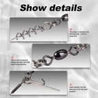 Hunthouse Soft Pike Shad Double Hook Ice Fishing Tools Rig Single Double Hook Rigging Big Fishing Tackle Pike Musky Fish Tackle