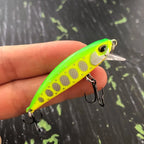 TSUYOKI Sinking Minnow Stream Lure 46mm 5g Jerkbaits Wobbler Bait for Rainbow Trout Bass Duo Spearhead Ryuki 46 Fishing Tackle