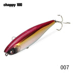 Hunthouse Floating Pencil Fishing Lure Topwater Hard Bait 100mm 17.6g Surface WTD Wobblers Trolling For Bass Saltwater Tackle