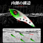 TSUYOKI 20/30/50g Sinking Jerkbait Slider Swim Glidebait 120 Westin Artificial Wobblers Loud Sound Fishing Lure for Pike Zander