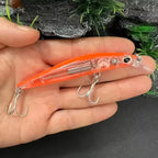 TSUYOKI Sinking Artist Minnow Bait 80mm 9g Jerkbait Swimbait Jackson Artist FR80 Minnow Wobbler for Bonito Seabass King Mackerel
