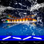 TSUYOKI WTD Fishing Lure 85mm 6g Popper Lure Topwater Patchinco 85 Snakehead Wobbler Fishing Seabass,Skipjack Tuna Mackerel