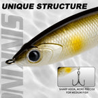Hunthouse Topwater Floating Red Devil 75 Pencil Fishing Lure Hard Bait 75mm6g Surface Stickbait Bass Pike Artificial Fish Tackle
