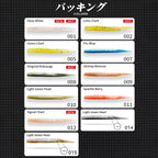 Hunthouse Official Store Soft Lure 110mm/5.3g/6pcs 150mm/14g/4pcs With Rattles PVC Material Lure For Fishing Pike Bass Fish