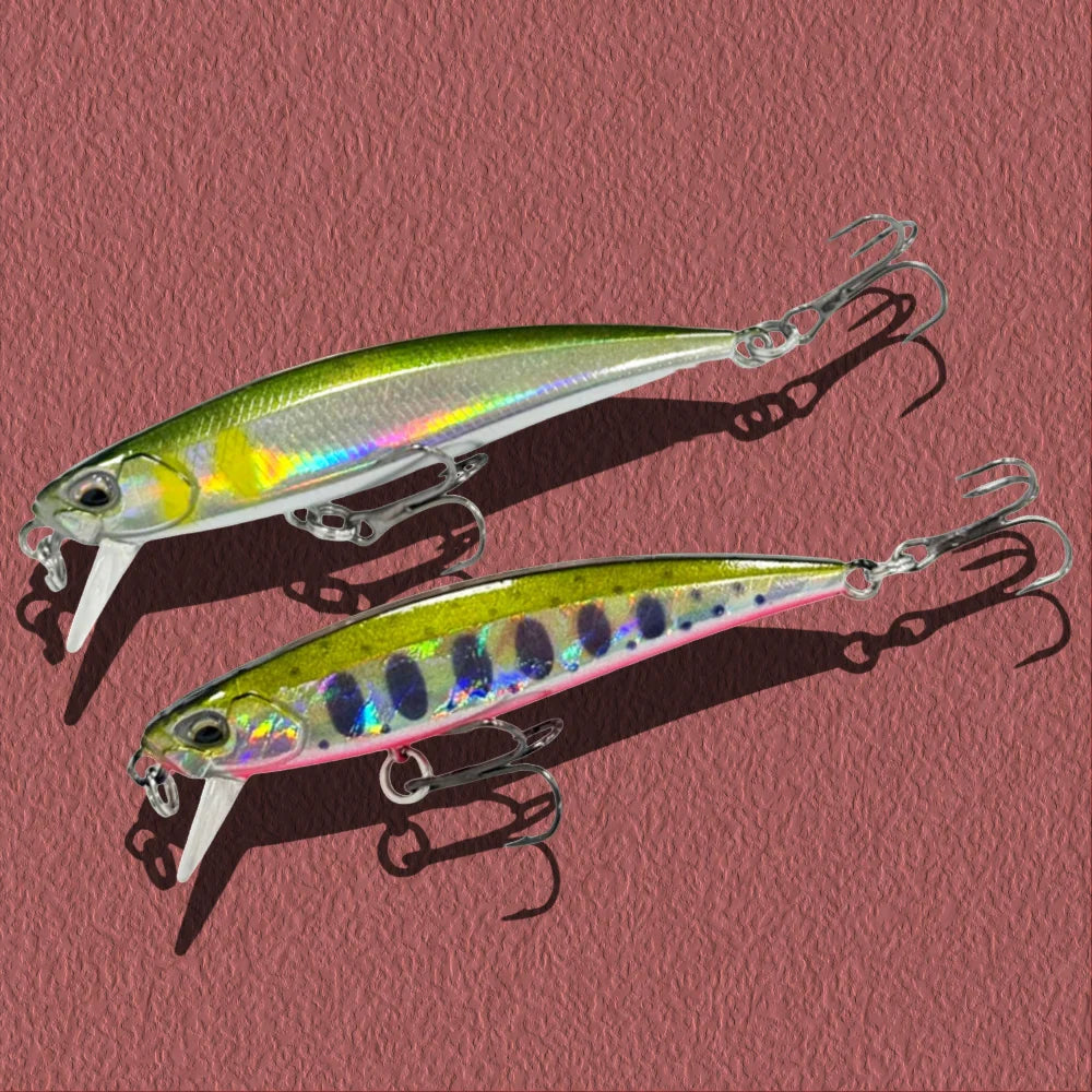 2026 Sinking Minnow Duo Spearhead Ryuki 71S Fishing Lure 71mm 10g Artificial Stream Baits for Largemouth Bass Lake Trout Catfish