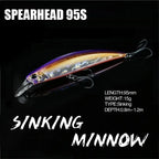 TSUYOKI Jerkbait Fishing Lure, Minnow Lure, Artificial Bait Duo Ryuki 95 Jerkbaits, Trout Bass, Hot Model, Professional Quality