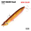 Hunthouse SLAP WALKER Pencil Fishing Lure Floating Surface 110mm 125mm Hard Bait Popper Topwater WTD Saltwater Bass Fish Tackle