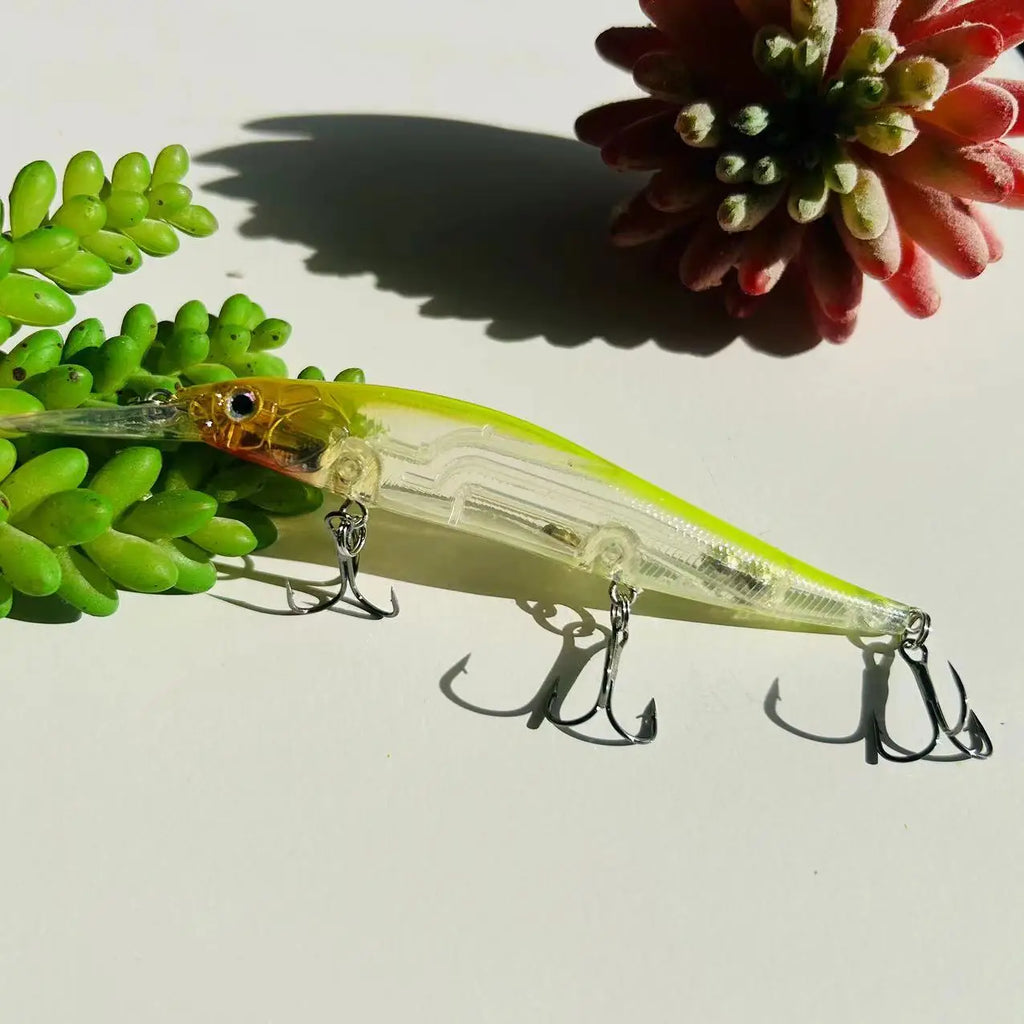 TSUYOKI Minnow Wink 110SF Wobblers 110mm 14.5g Slow Floating Jerkbaits Shallow Dive Rolling Wobblers Vision 110 Pike Fishing