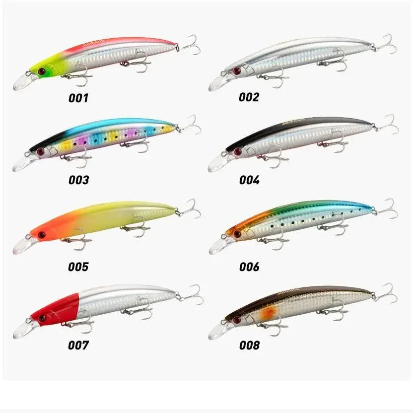 TSUYOKI Jerkbait 130mm 23g Floating Wobbler Long Casting Minnow For Seabass Perch Carp Pike Ima Gyodo 130 MD Floating Lure