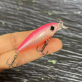 TSUYOKI 45mm 4g Floating Mini Minnow Fishing Lures Smith Artificial Baits for Pesca Bass Sunfish Gunship 45F Fishing Accessories