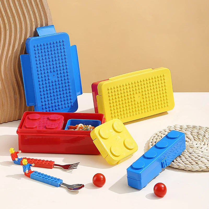 Product photo of Block Lunchbox Set, the best Lunch Containers gift idea for sale on Glenmore, a store where you can find the perfect Kitchen & Dining for your home, hobbies, video games, or gifting—all in one place, curated for you.