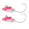 TSUYOKI Fishing Black Minnow Lure 5g/10g/15g/25g/40g Jigging Head Soft Silicone Bait Wobblers For Bass Pike Leurre Easy Shinner