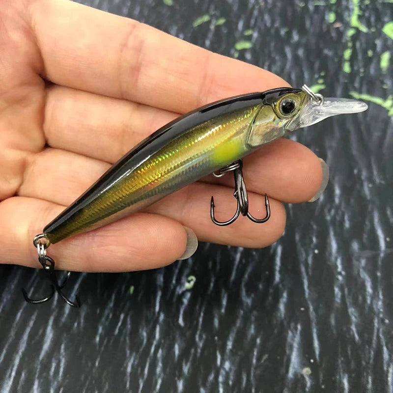 TSUYOKI Minnow 6.3cm 5g Suspending Jerkbait Stream Lures Artificial Baits for Bass Trout Duo Realis Rozante 63SP Fishing Tackle