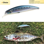 TSUYOKI Jerkbait Fishing Lure, Minnow Lure, Artificial Bait Duo Ryuki 95 Jerkbaits, Trout Bass, Hot Model, Professional Quality