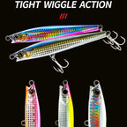 TSUYOKI Sinking Jig Minnow Hydro Monster Shot 110S Lipless Minnow 47g Artificial Fishing Lures for Grouper Bonito Yo-zuri Tackle