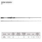 Hunthouse 2.08m 2 Sections MH Fishing Rod Lure Weight 10-30g Casting Line Weight 12-16LB Carbon Fiber Bass Pike Fish Tackle