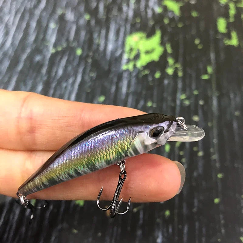 TSUYOKI 50mm 4g Sinking Minnow Stream Fishing Lure Artificial Wobbler Bait for Trout Bass Duo Spearhead Ryuki 50S Fishing Tackle