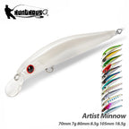 Hunthouse Artist Tiny Wobbers Fishing Lures 2020 Trout Minnow Twitch Minnows Swimbait Hard Bait Japan Mustad Bionic Fish Tackle