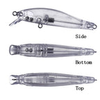 TSUYOKI Rival 70S Minnow Wobbler Silent Fishing Lure 70mm 5.5g Magnetic Jerkbaits Slow Sinking Bait ZipBaits Rigge 70 Bass Lures