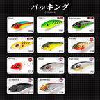 Hunthouse Musky Buster Jerkbait Fishing Lures 115mm 32g Vib Bait Slow Sinking Jerkbaits Fishing Tackle For Sea Bass Pike LW129