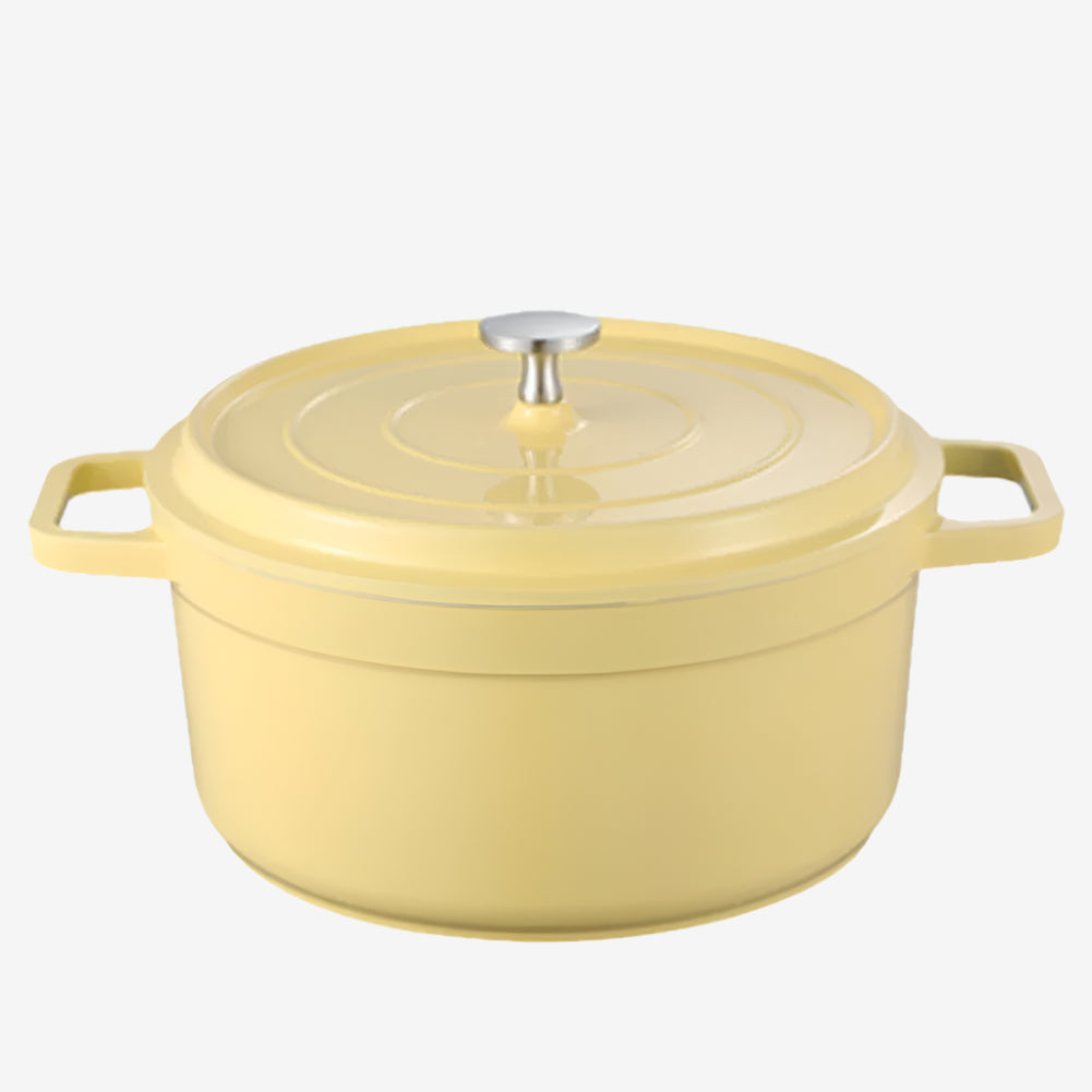 Product photo of Enamelled Casserole Dish Dutch Oven, the best Casserole Dishes gift idea for sale on Glenmore, a store where you can find the perfect Kitchen & Dining for your home, hobbies, video games, or gifting—all in one place, curated for you.
