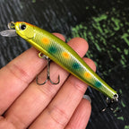 TSUYOKI Rival 70S Minnow Wobbler Silent Fishing Lure 70mm 5.5g Magnetic Jerkbaits Slow Sinking Bait ZipBaits Rigge 70 Bass Lures