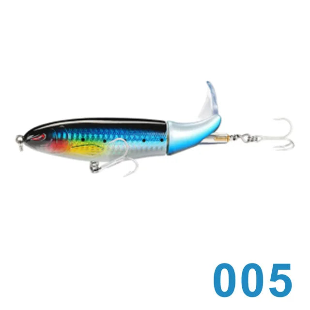 Hunthouse Whopper Plopper Hard Pencil Fishing Lure Rotating Tail 9cm 13cm  Pike Fishing Lure  Artificial Bait Pescar Stickbait