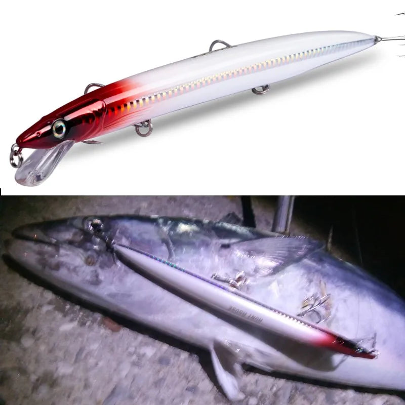 Savage Gear Sandeel Jerk Minnow Lures 173mm/23g 208mm/33g Artificial Jerkbaits Floating Wobbler Hunthouse Wobblers Trout Lure