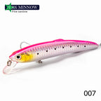 Hunthouse Saruna Minnow 90&125&147mm Floating Lure Wobbler Bait Jerkabit Lure For Fishing Seabass Minnow Bait