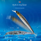 TSUYOKI Flirt Minnow Fishing Lure Wobbler 16cm 33.5g Jerkbait Artificial Bait Suspending Minnow Pike Bass Jackall Magsquad 160SP