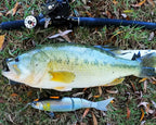 TSUYOKI Balam 245 Swimbait Fishing Lures 105g/118g Sinking Jointed Bait Floating Giant Bait Pesca Lures for Pike Largemouth Bass