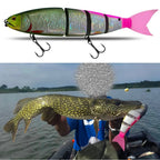 TSUYOKI Swimbait Jointed Lures 2025 Floating/Sinking Giant Bait Balam Lure 245 For Big Bait Pike Madness Balam245 Muskie Wobbler