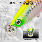 Hunthouse Fishing Shallow IBORN Minnow Lure Floating 78mm/98mm/118mm 8.5g/13g/19g Wobbler Surface Saltwater For Seabass Tackle