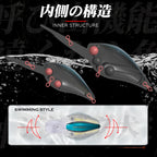 Hunthouse Crankbait Fishing Lure 60mm/13g 75mm/18g Long Lip Hard Crank Floating Bait For Seabass Deep Diving Wobbler LW903