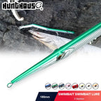 Hunthouse Pencil 180 3 Section Fishing Lure 180mm/22g Needle Sinking Swimbait Saltwater Artificial For Seabass Fish Tackle