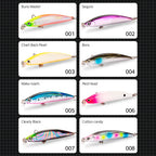 Hunthouse Fishing Shallow IBORN Minnow Lure Floating 78mm/98mm/118mm 8.5g/13g/19g Wobbler Surface Saltwater For Seabass Tackle