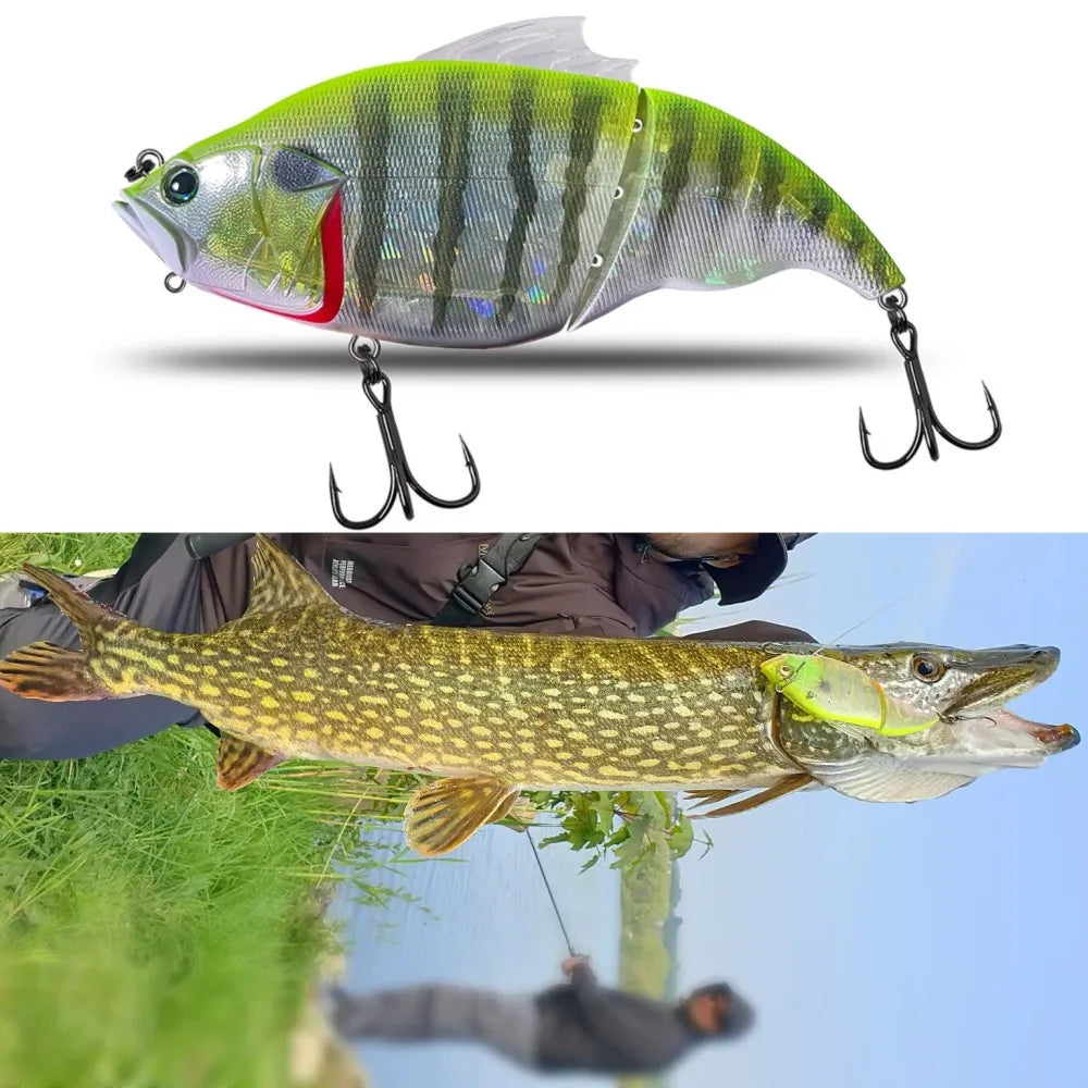 TSUYOKI Glidebait Big Vatalion Lures 190mm 135g Slow Floating Baits Swimbaits Jointed Wobbler  Vatalion 190 SF Leurre