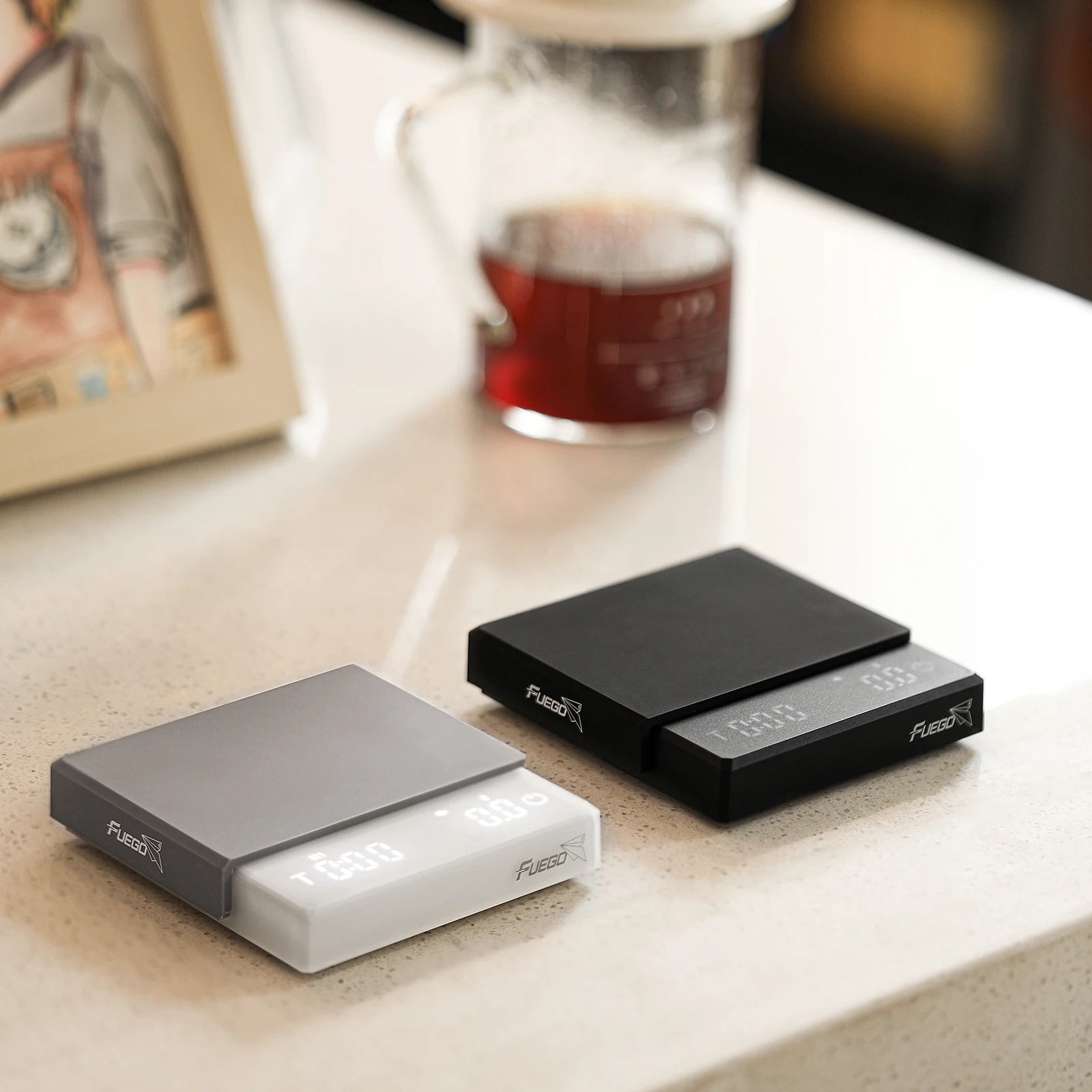 Product photo of Compact Coffee Scale, the best Coffee Maker & Espresso Machine Accessories gift idea for sale on Glenmore, a store where you can find the perfect Kitchen & Dining for your home, hobbies, video games, or gifting—all in one place, curated f