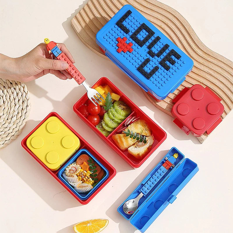 Product photo of Block Lunchbox Set, the best Lunch Containers gift idea for sale on Glenmore, a store where you can find the perfect Kitchen & Dining for your home, hobbies, video games, or gifting—all in one place, curated for you.