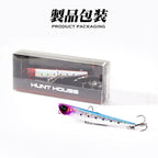 Hunthouse Bay RUF MANIC 75mm/8g Sinking Pencil Fishing Lure Stickbait BKK Hook Hard Lure for Seabass Fish